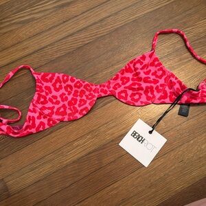 Beachriot love leopard NWT